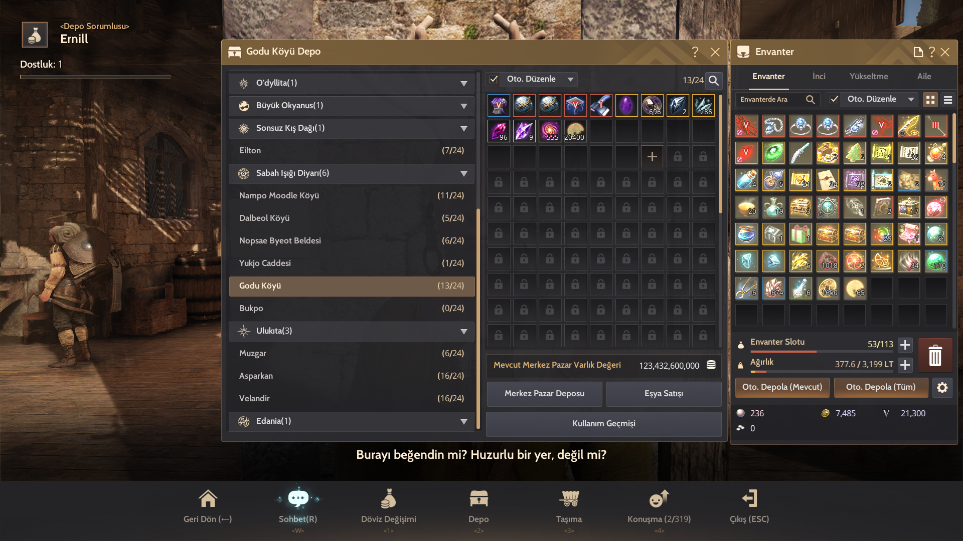 826 GS ANA SİLAH 9 PVE MAKİNESİ 64 LVL KARAKTERLİ CLİENT HESAP