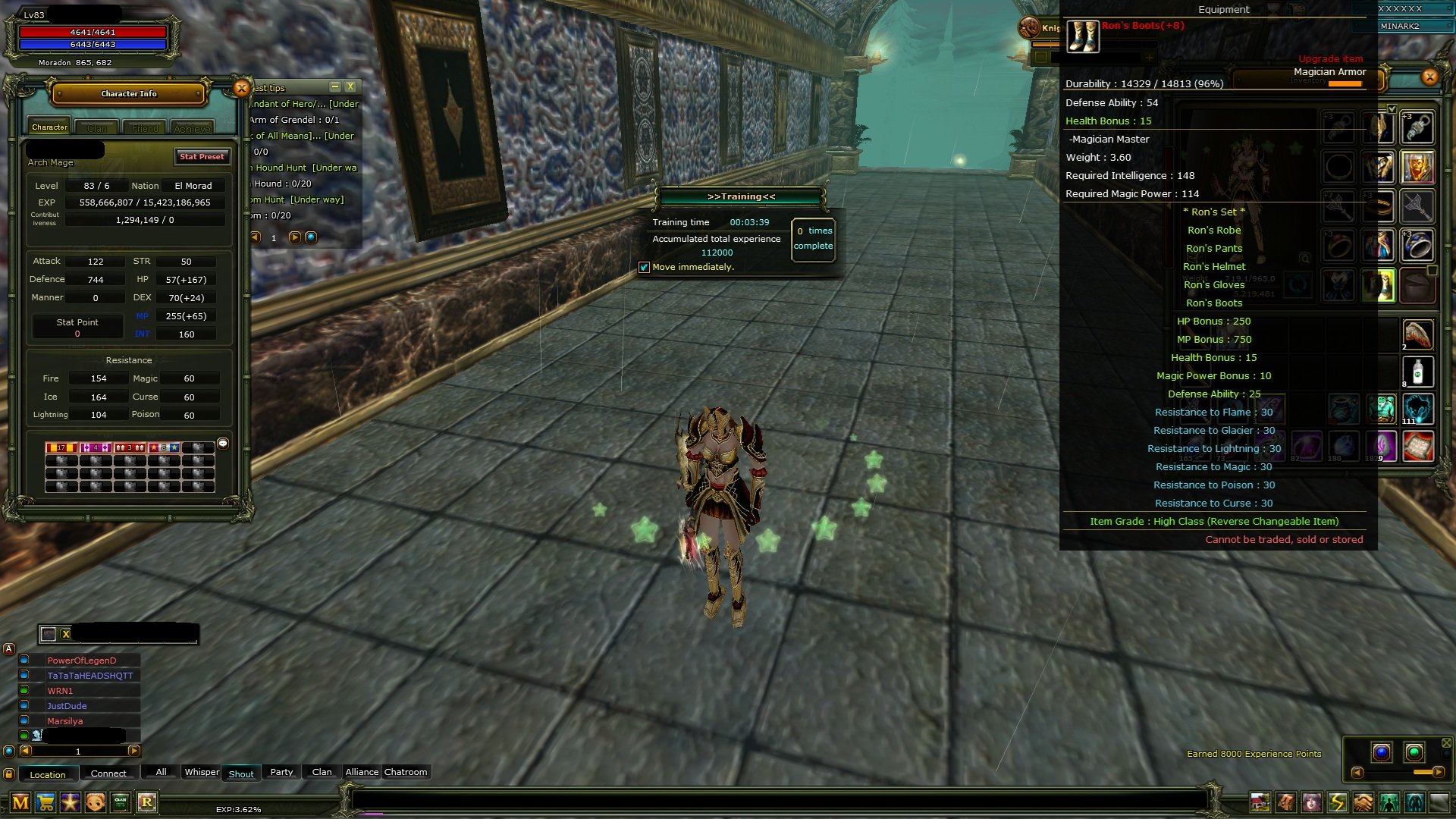 83/6 - İTEMLİ FARM CANAVARI - 7 ice pegasus - 7 QUEST STAFF - 6 POLE STAFF