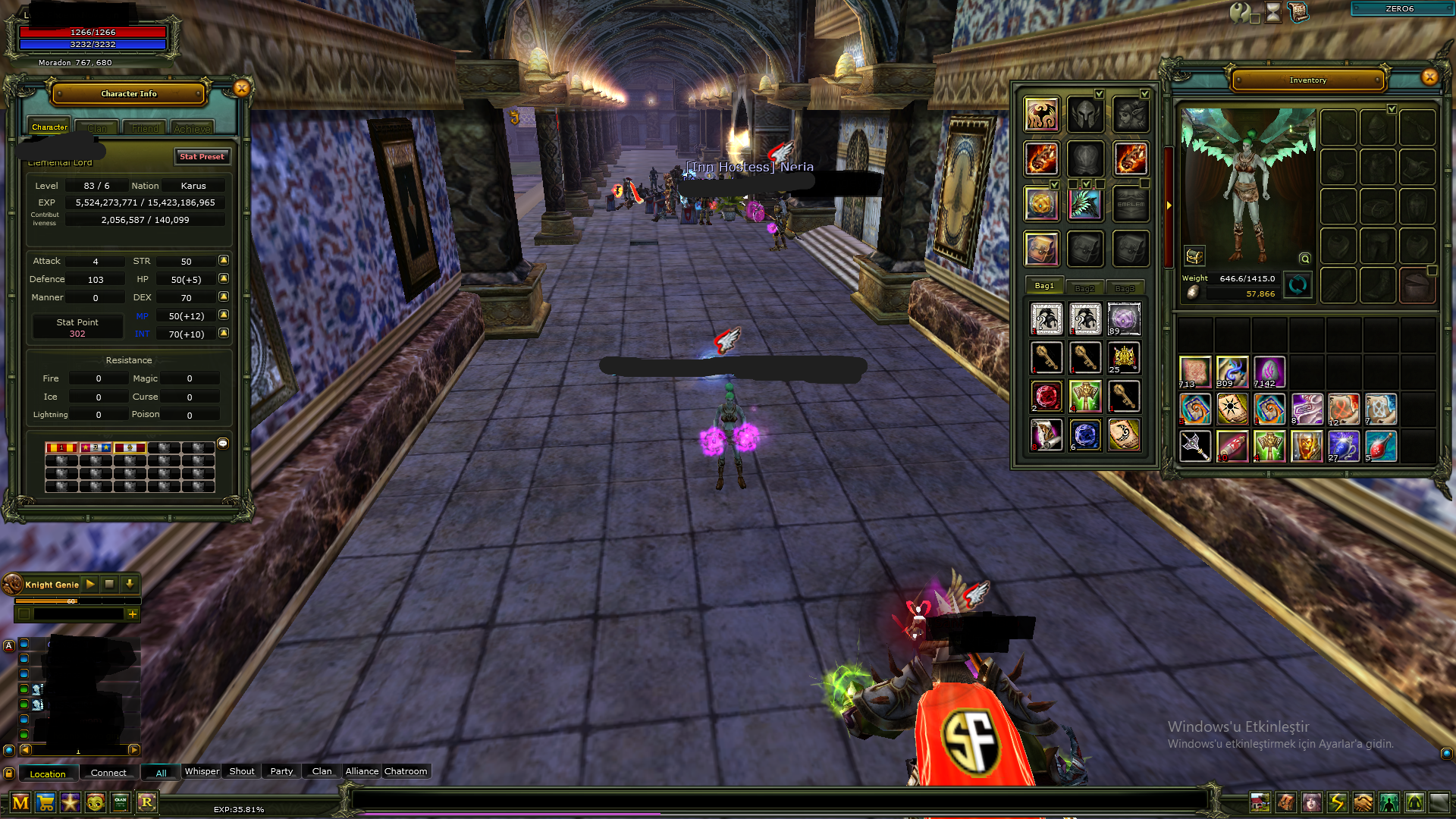 83/6 Quest Staff 6 Karus mage