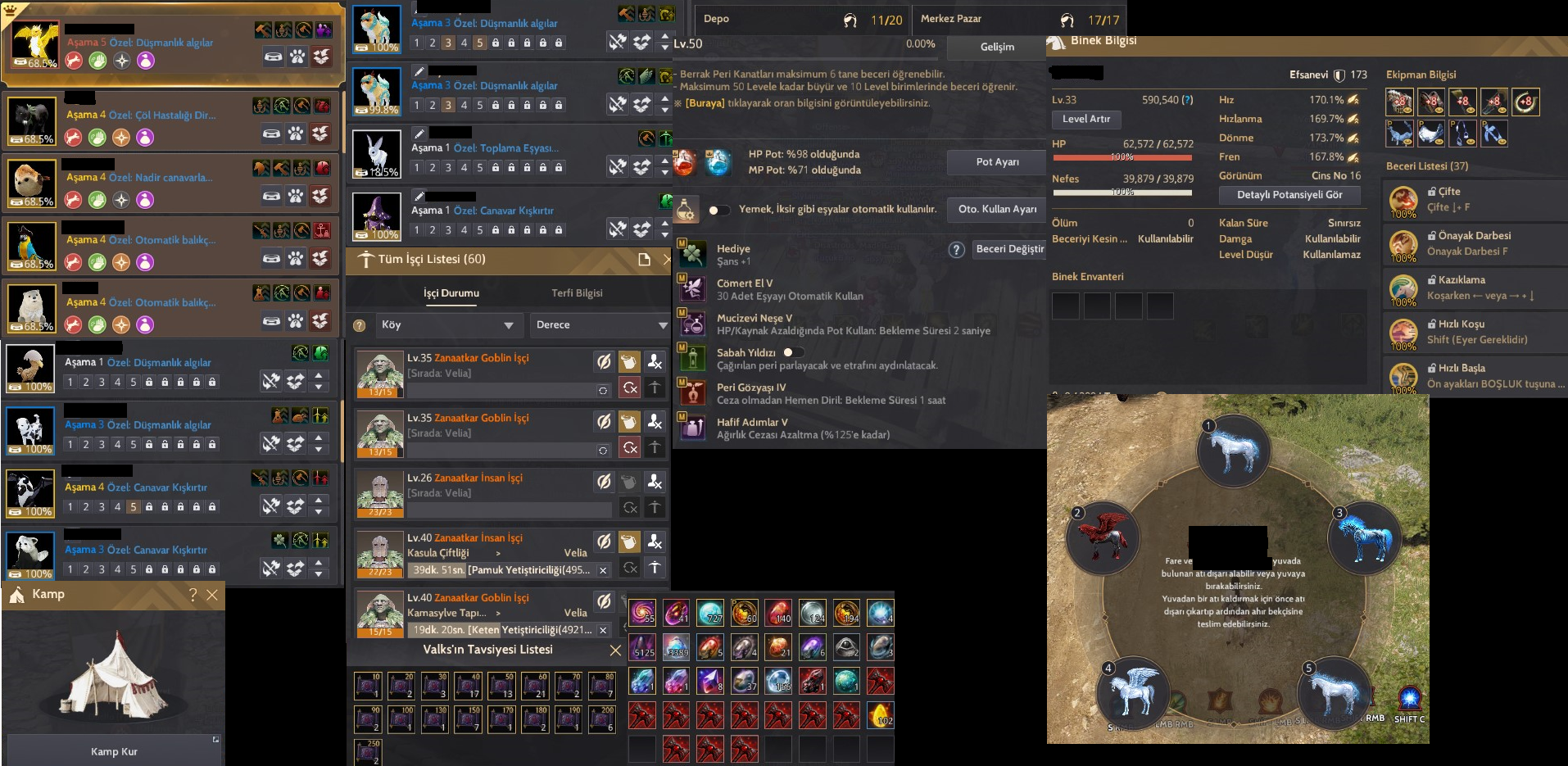 66 LVL 813 GS HESAP P2W ( PVE & PVP )