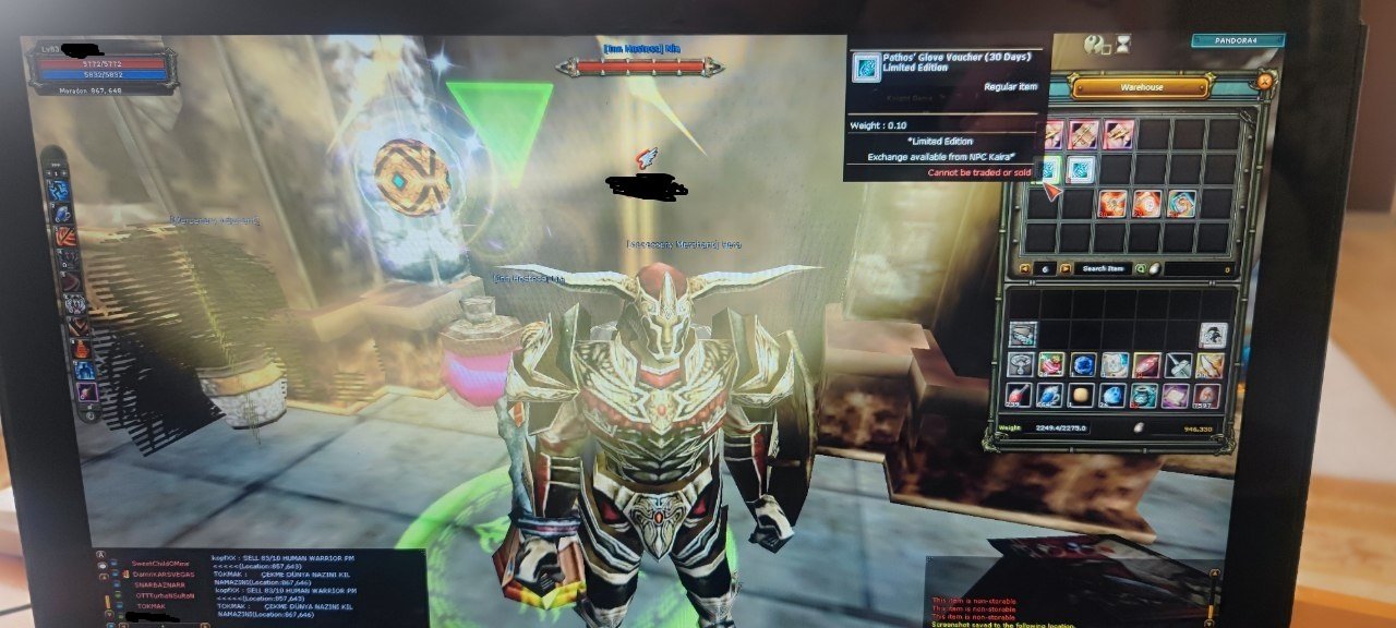 PANDORA 83/10 1,6M NP 100DEF 9STR AÇIK KARUS WARRİOR