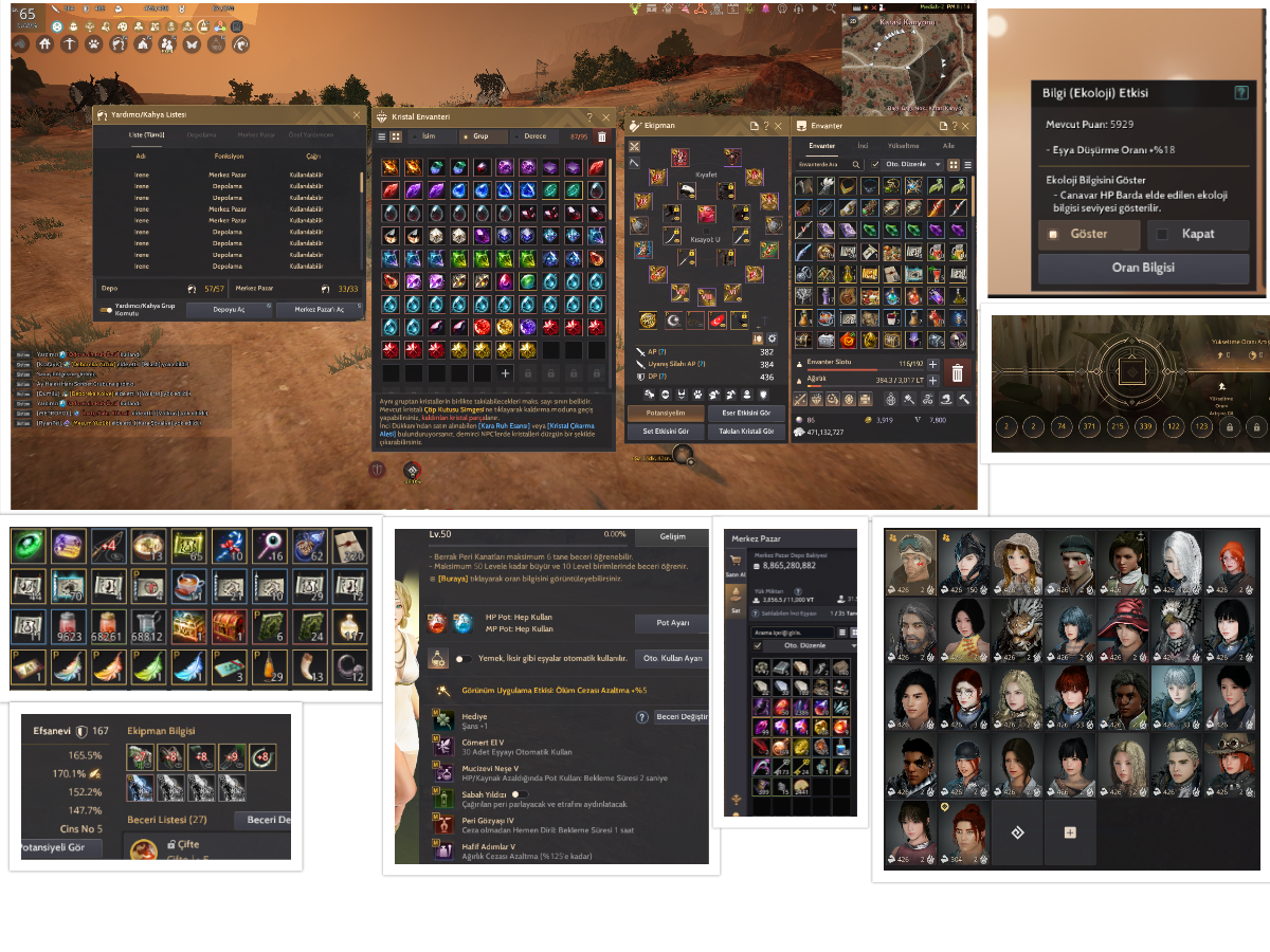 CLİENT 819GS 65LV 2 ÇAR PVE PVP HAZIR HESAP