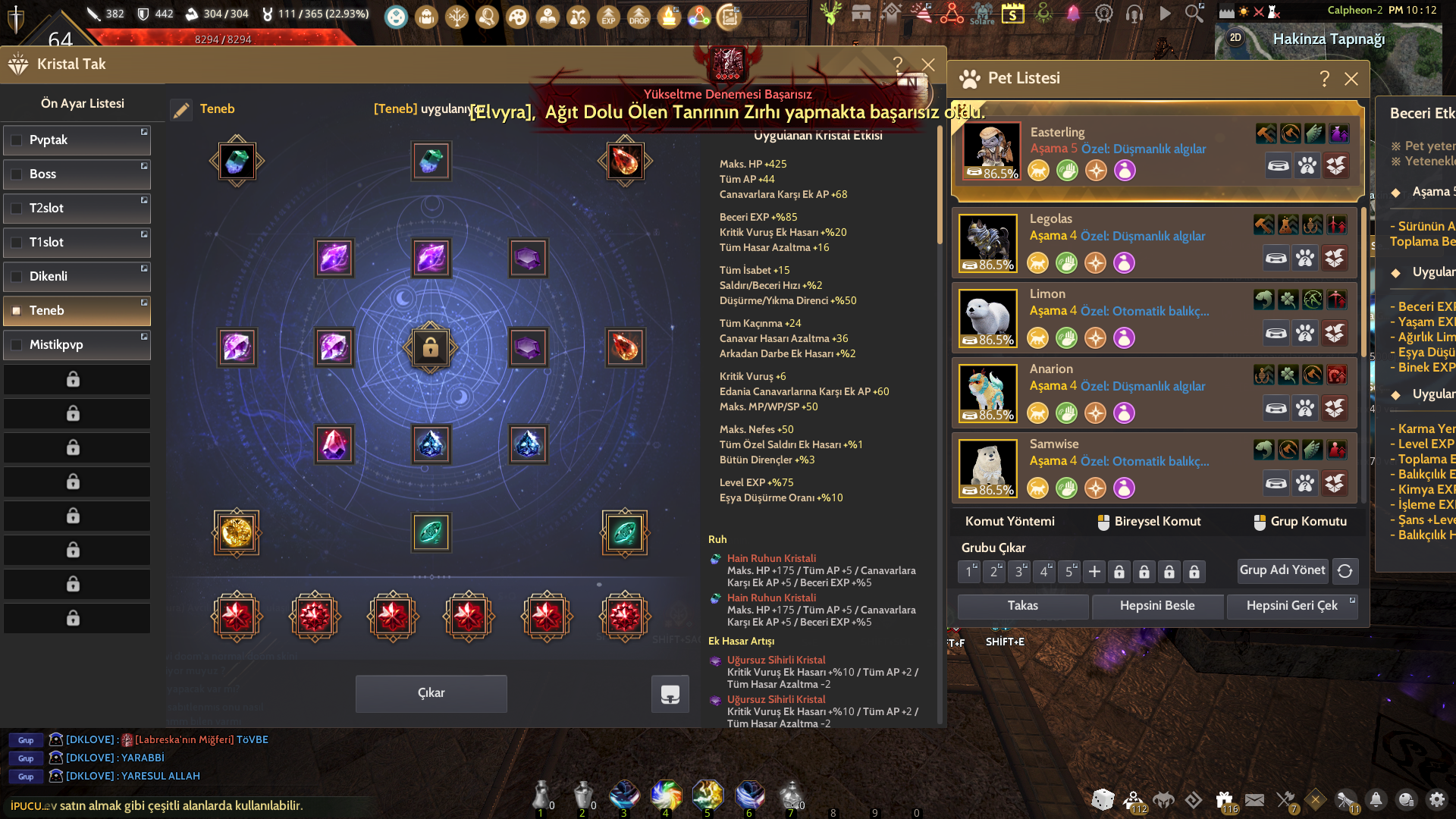 824GS 65lvl musa 64lvl dosa