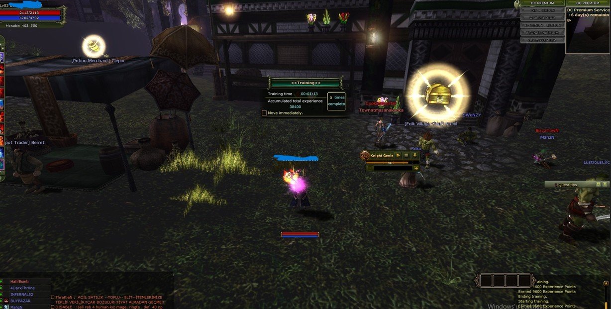 83 REB 1 Karus Mage % 40 Etkinlik Farm Charı