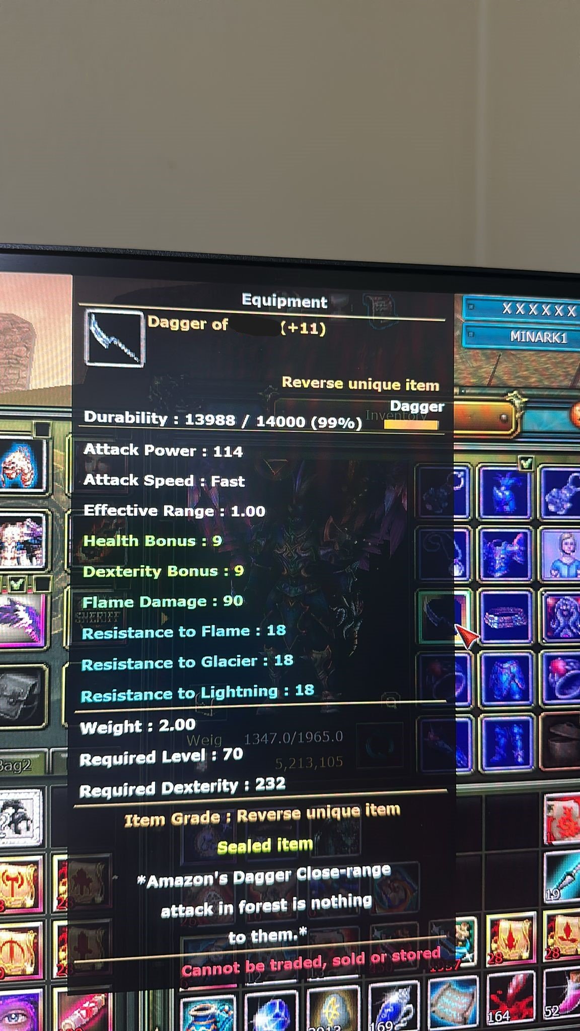 Sell 83/14 asas 11 reb guest flame shard