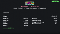 83 LEVEL ETKİNLİK MAGE KARUS