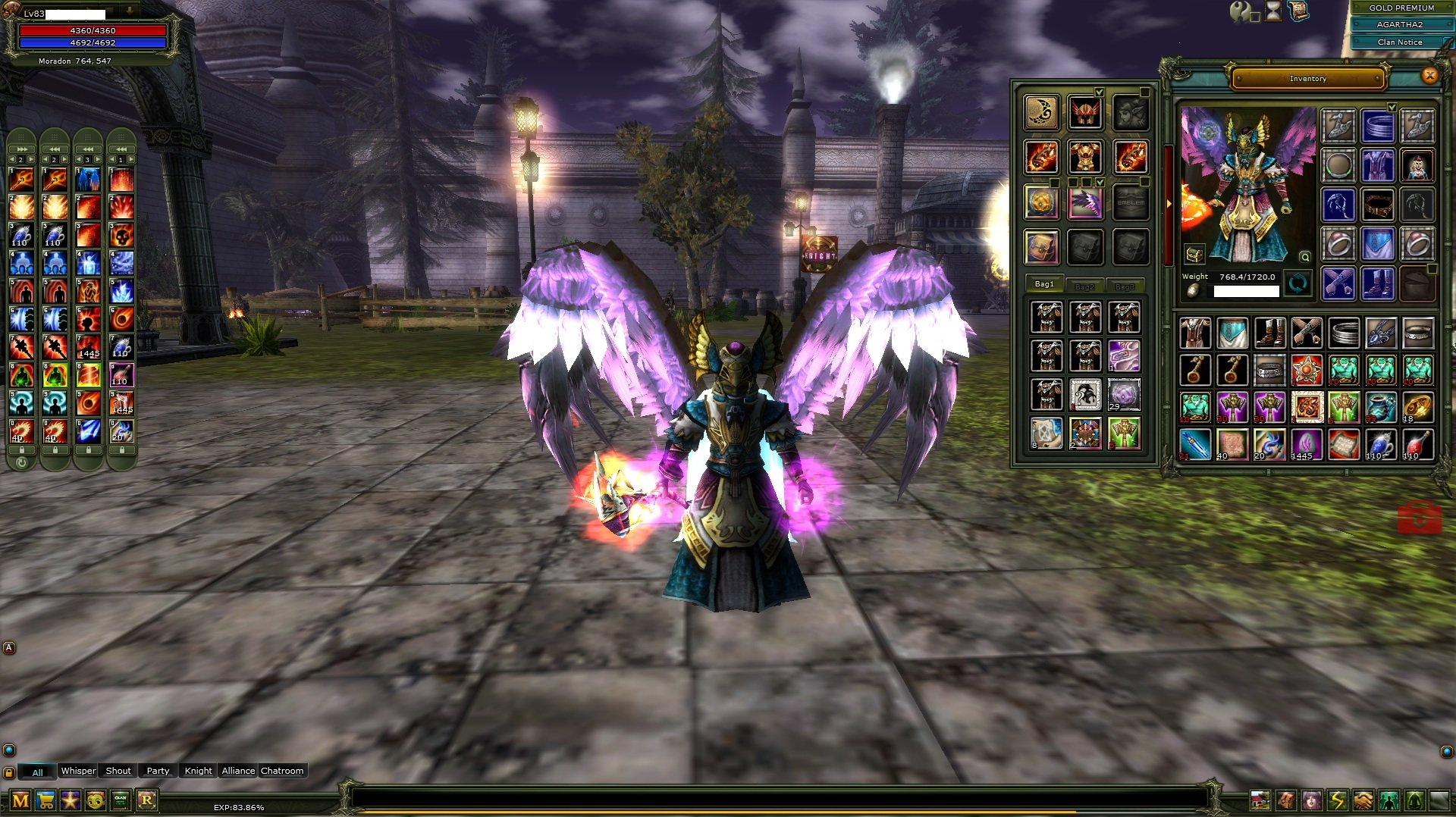 62 Gün Pre İtemli Full Puss 83 Mage