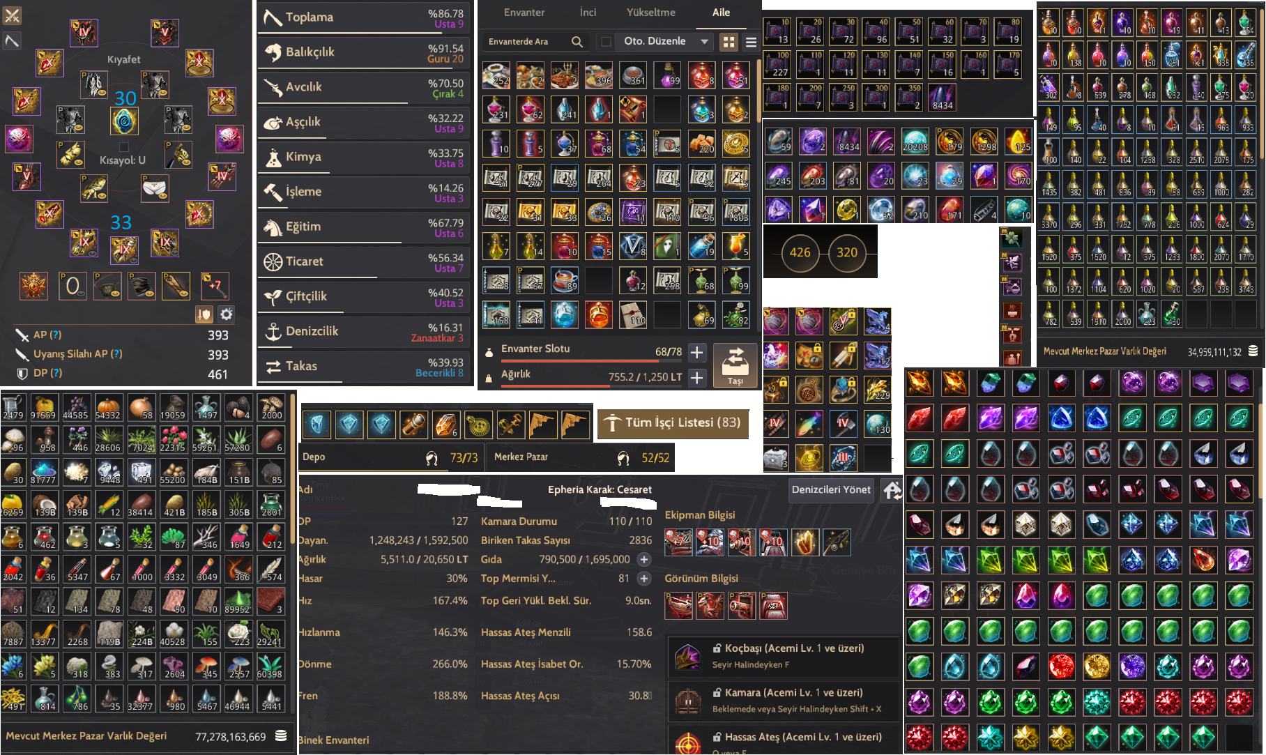 854 GS / full full hazine