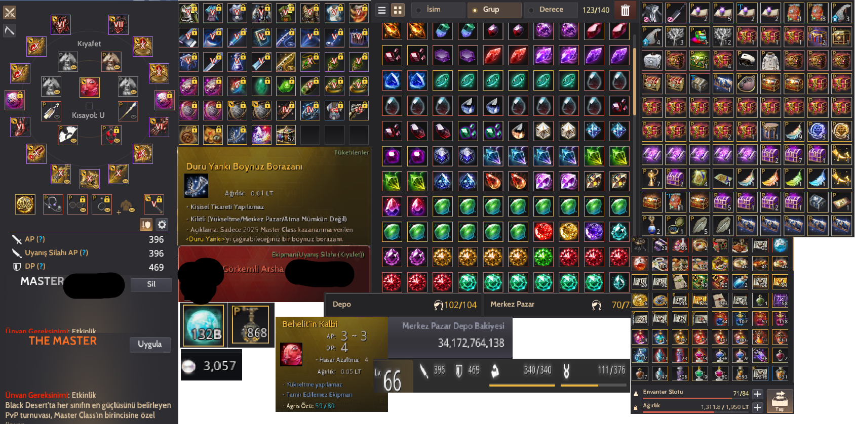 866 GS MASTER TİTLE FULL HESAP