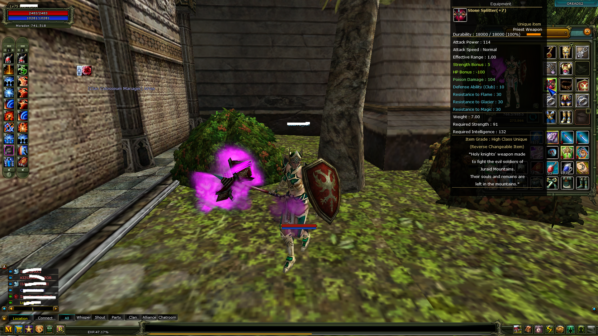 Oreads Özel Nickli İtemli Priest