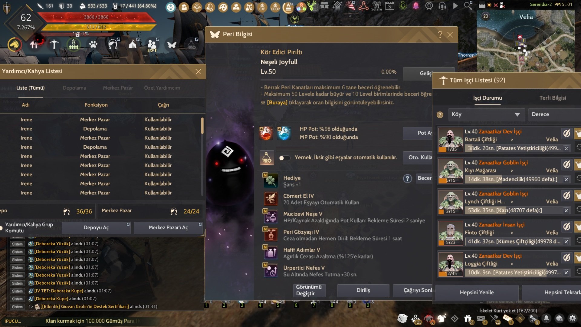 LİFE VE GRİND DOPDOLU HESAP...