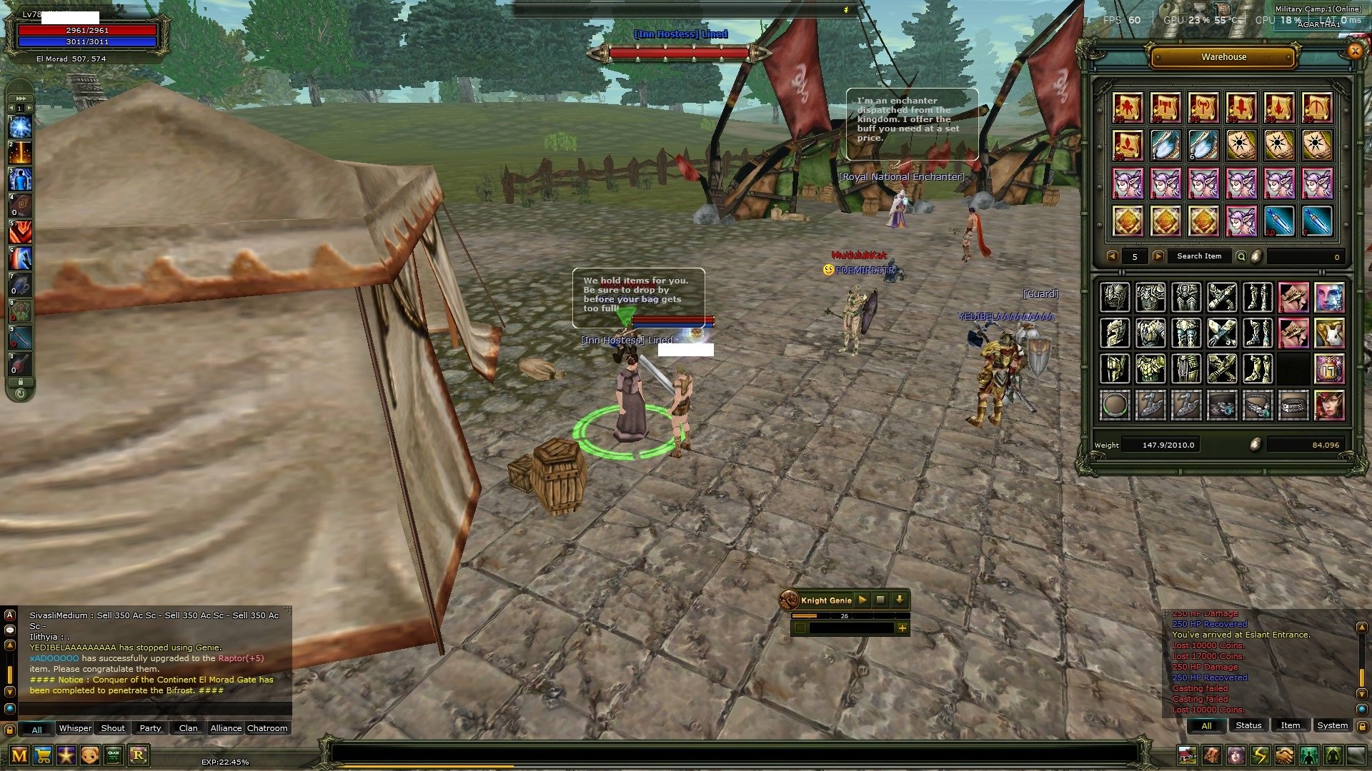 78 LVL AGARTHA PRİ EKSTRALI AÇIKLAMA OKU