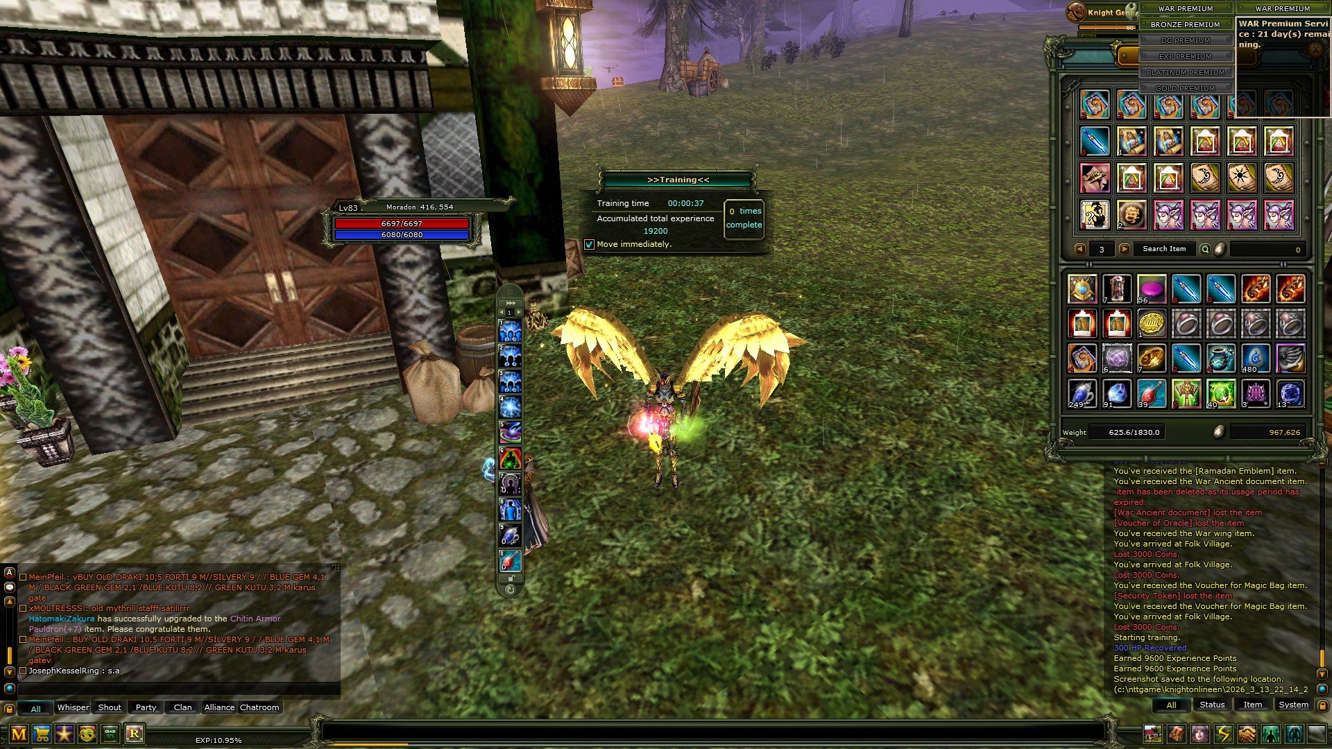 83 Lw Karus Priest 7 Quest Kalkan 21 Gün War Pre ÇITIR İTEM BOL EXTRAAA