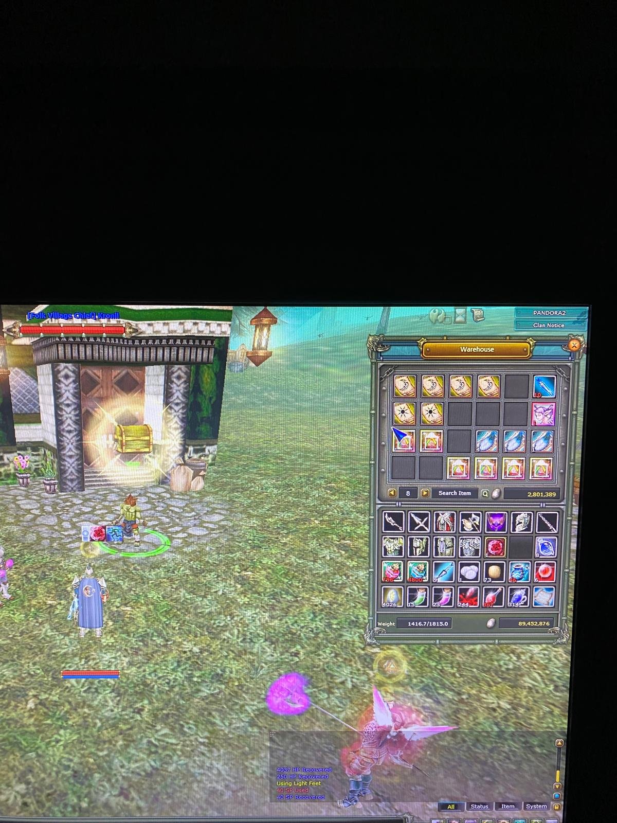 83/5 8 QUEST BOWLU VE 12 TALİSMAN OF CAURUGE TERTMİZ CHAR