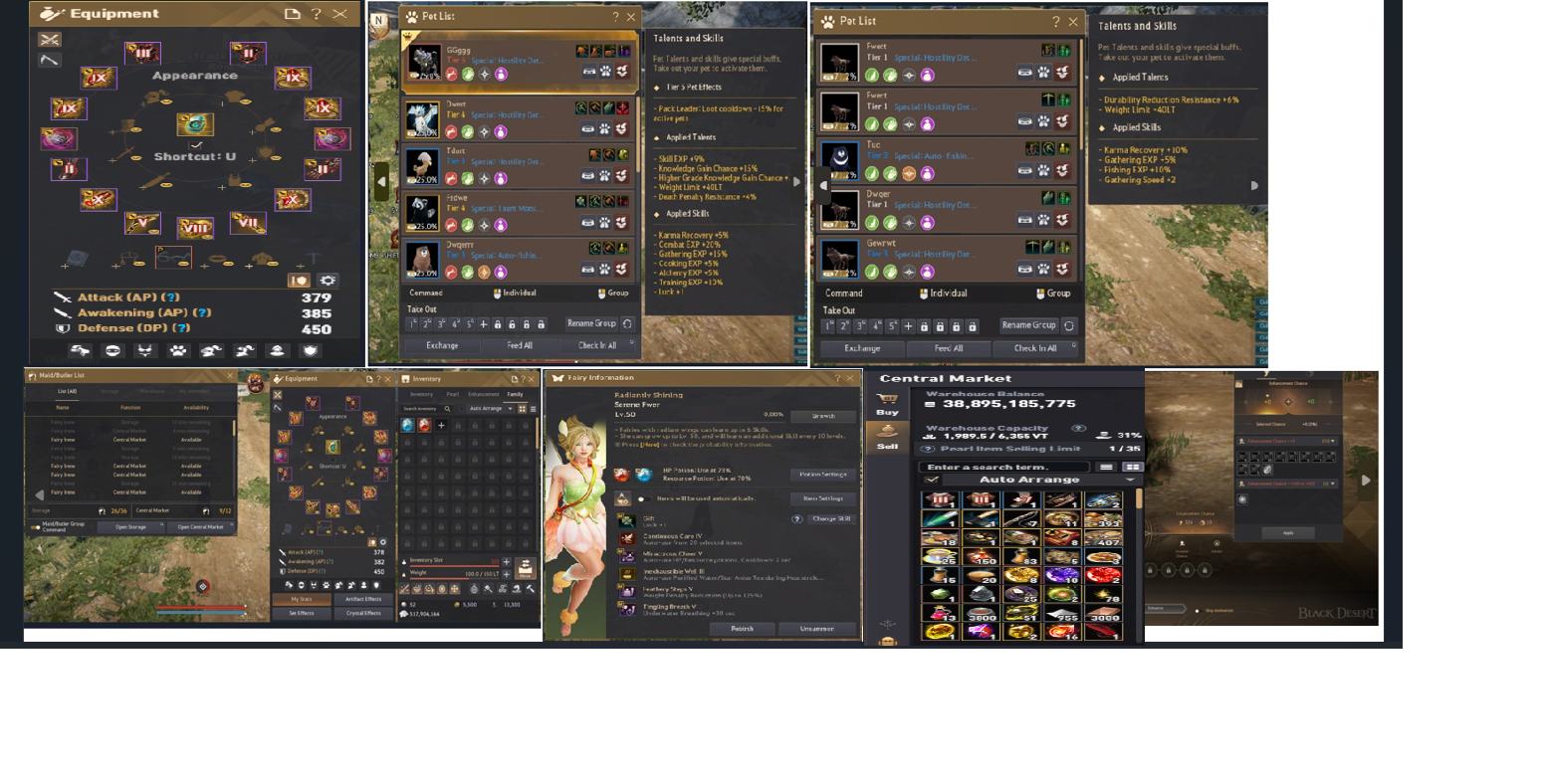 832 GS Full p2w account