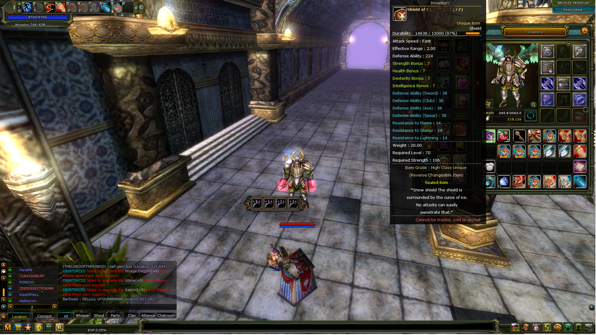 83/3-- Warior Full Pus -- 7 Quest Kalkan