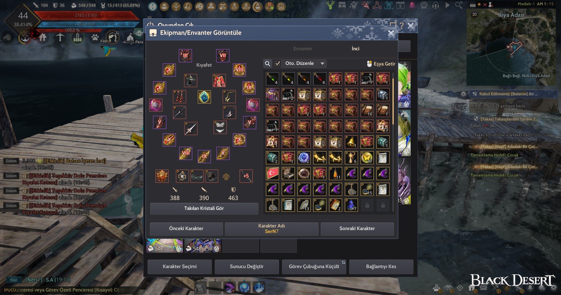 65 lvl oyun sonu itemler meawa Röllemek için silah değişim kuponu vardır