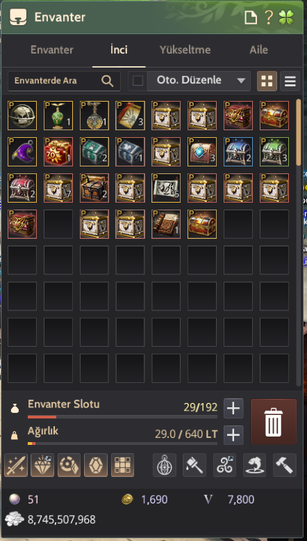 359 AP Aşırı p2w öğesi içeren karakter.