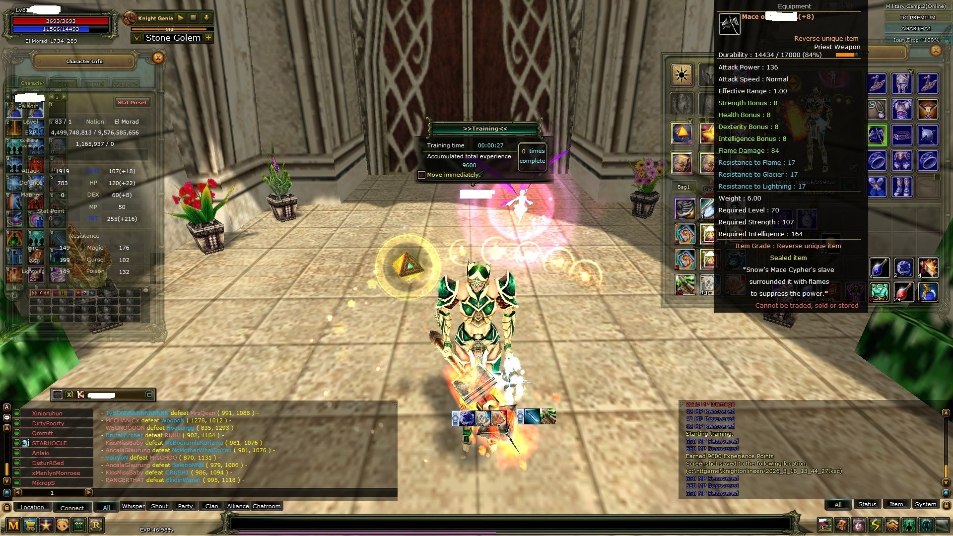 REB 8 QUEST MACE INT PRİEST - 9 SMİTE FİYATINA