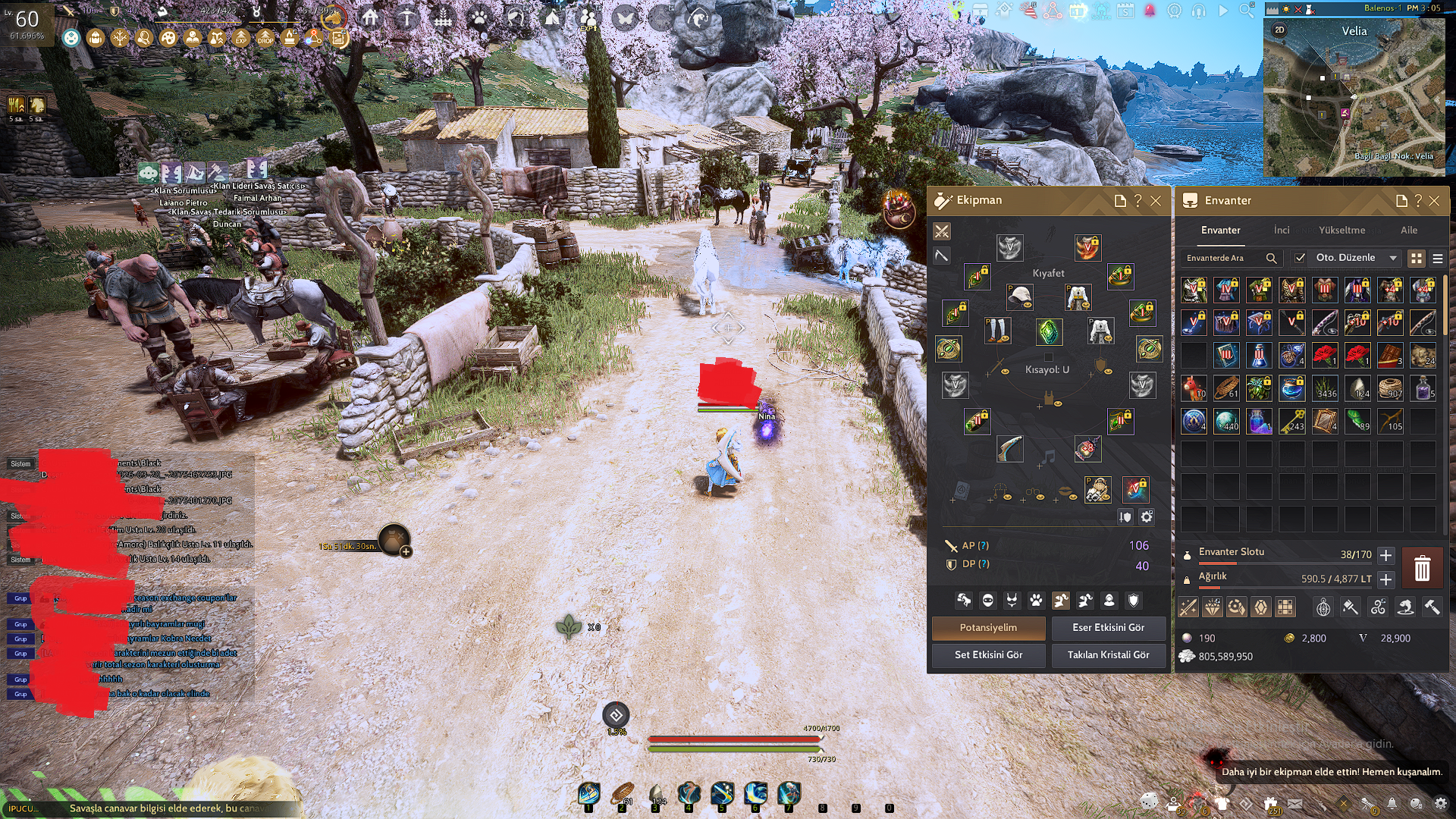 full p2w yaşam grind set dolu çar