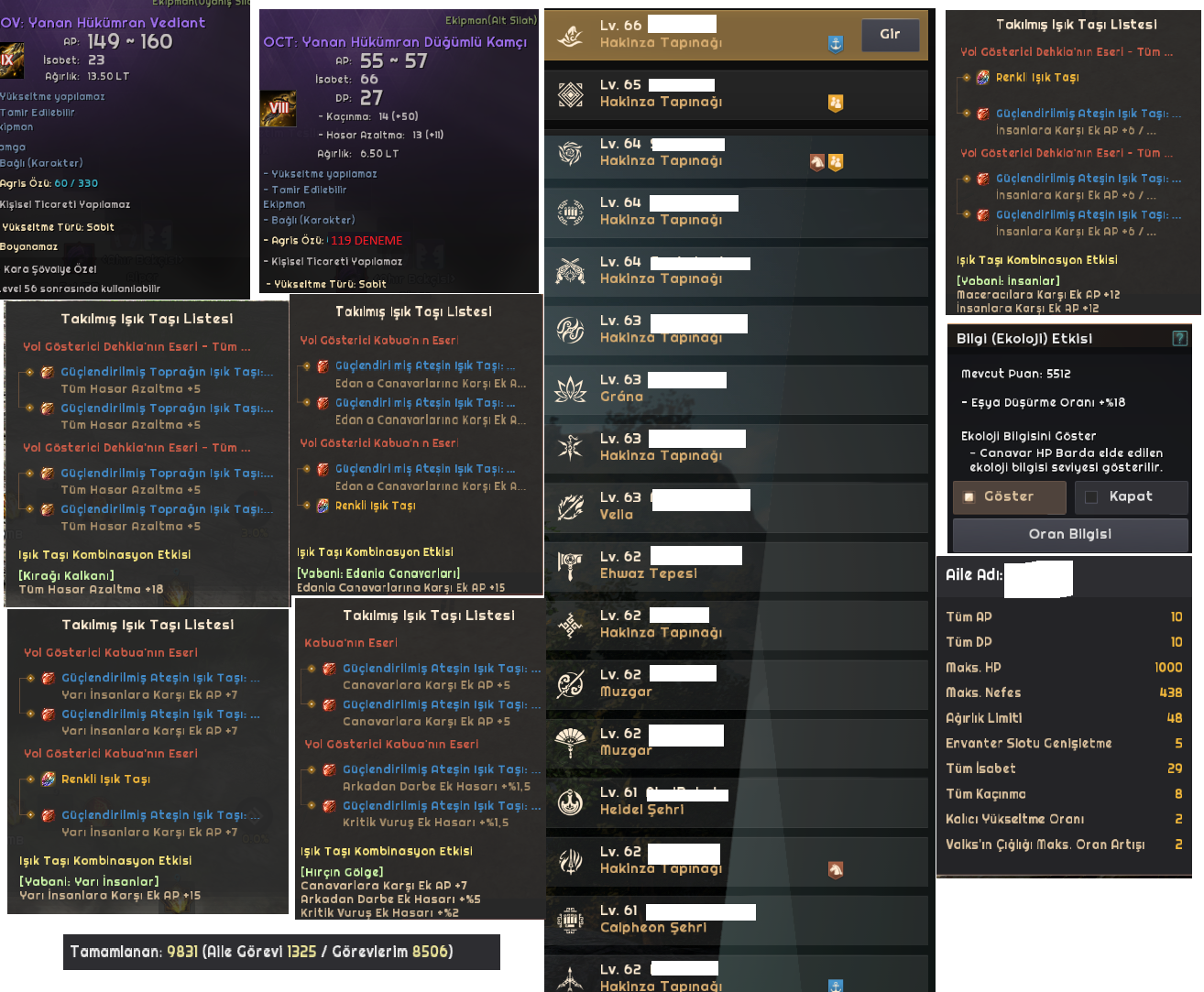 852 GS FULL PVE & PVP HAZIR ACCOUNT HESAP