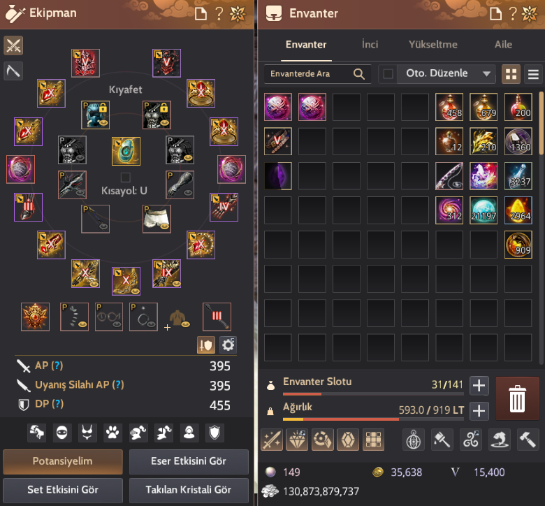 FULL X ALT SİLAH IX AĞZINA KADAR DOLU HESAP 850GEAR AĞIT DOLU 200 PİTY