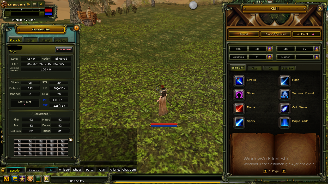 72 HUMAN MAGE 72 WARRİOR VE 72 OKCU YAN YANA