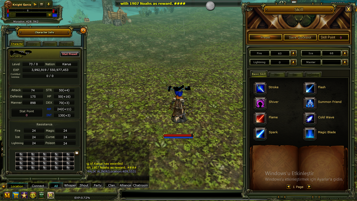 73 LEVEL ÖZEL NİCKLİ MAGE DÜŞÜK LEVEL ÖZEL NİCKLİ ROGUE VE MAGE