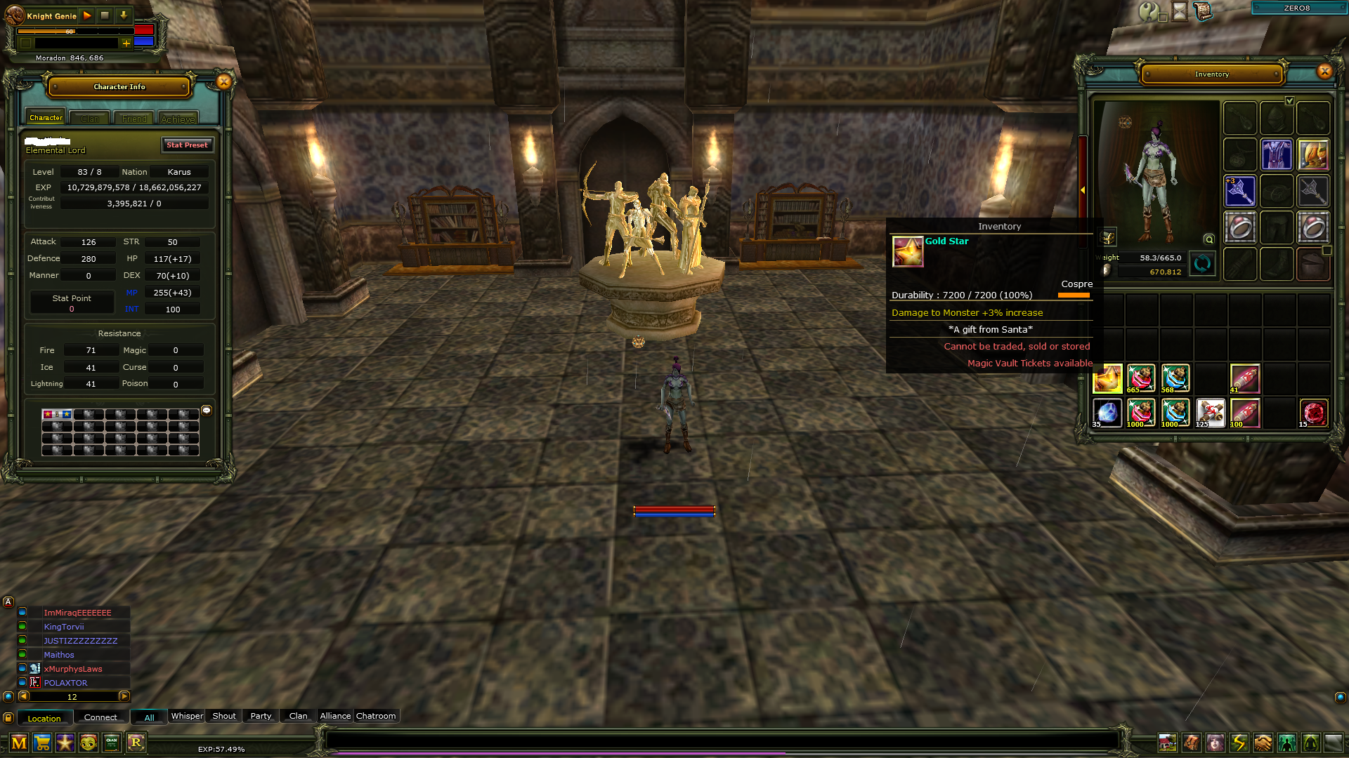 83/8 -- Rebirt 3 Quest Stafflı Mage // Zero