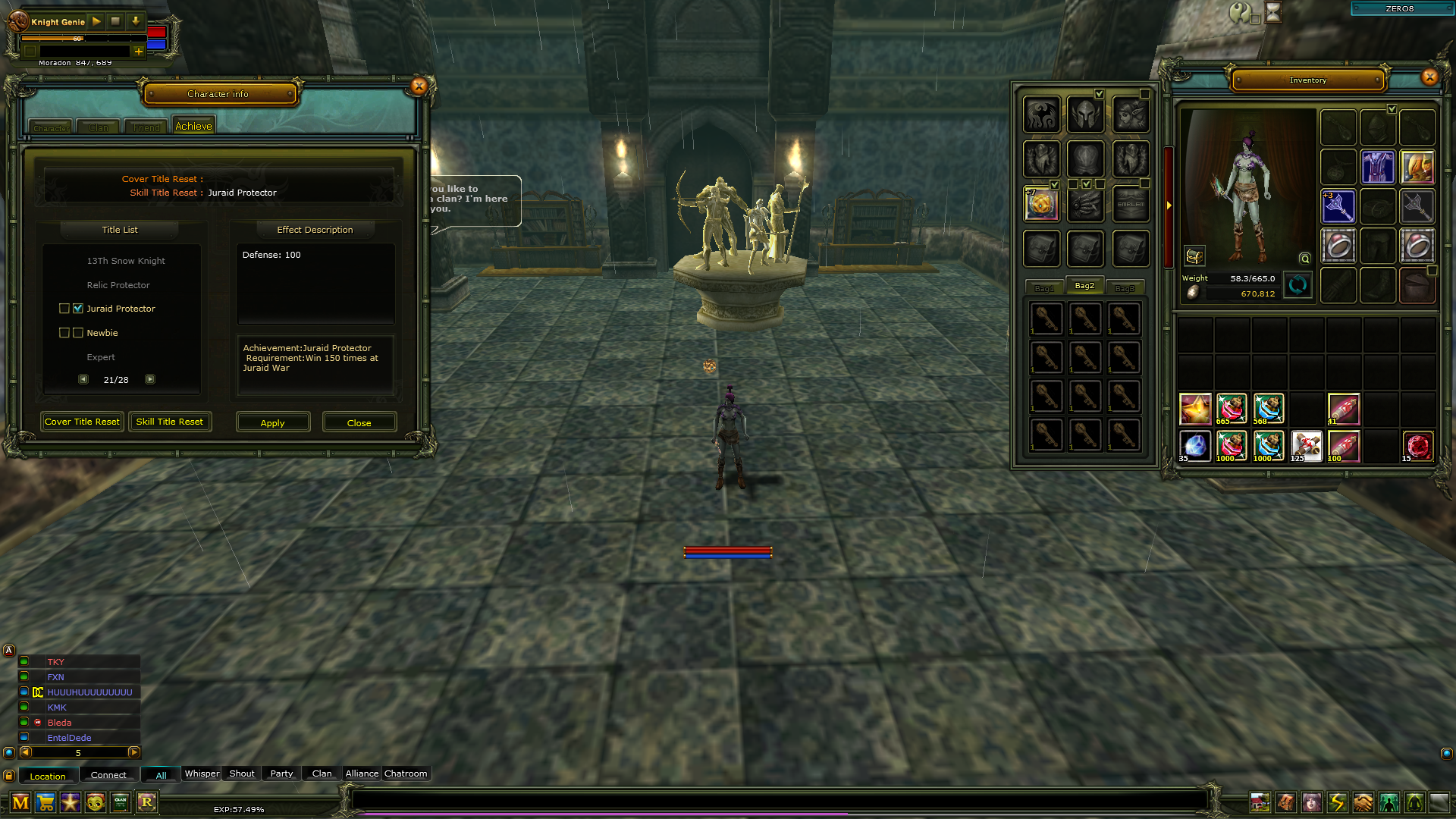 83/8 -- Rebirt 3 Quest Stafflı Mage // Zero