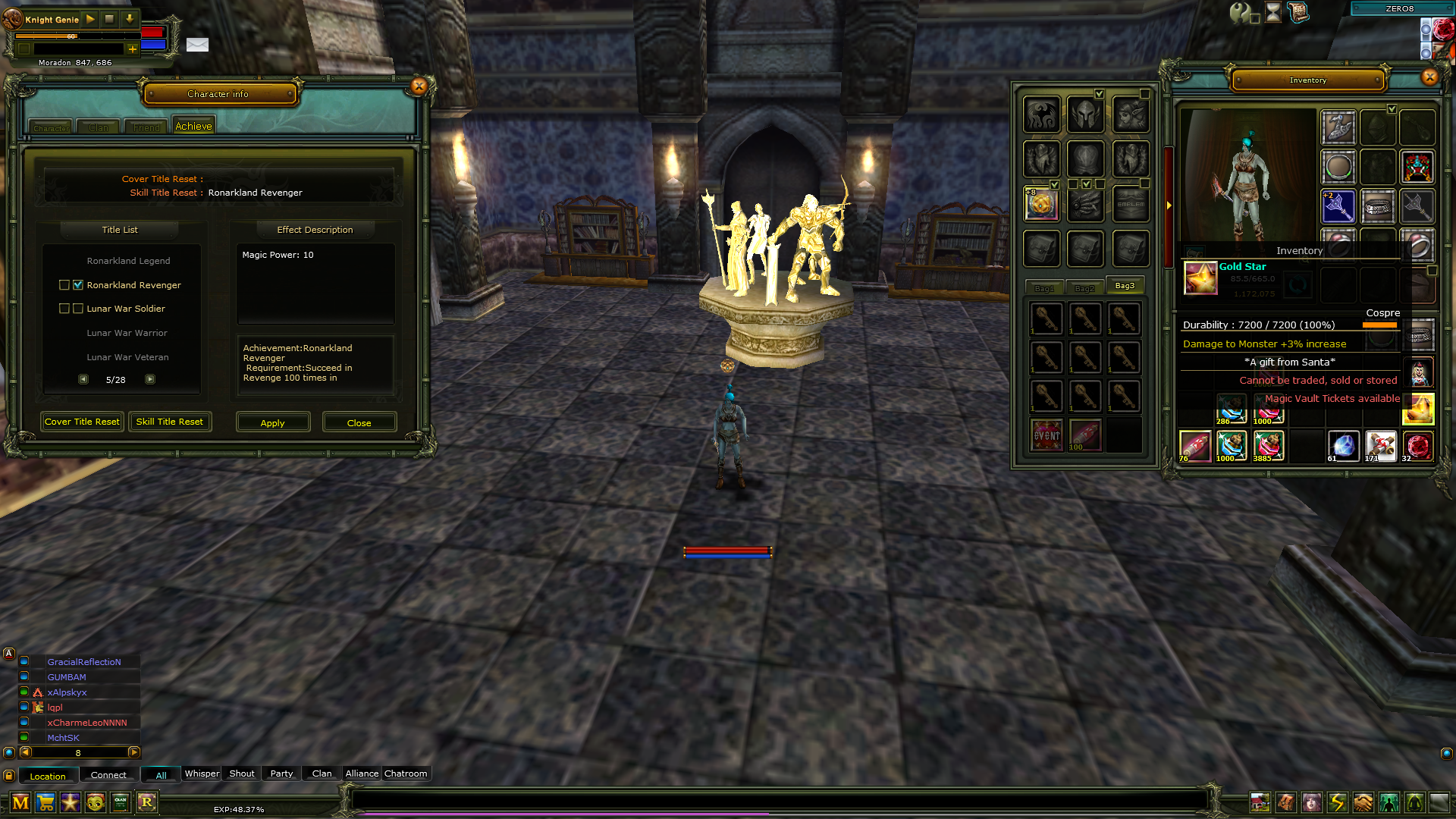 83/10 Mage 2 Rebirt Quest stafflı