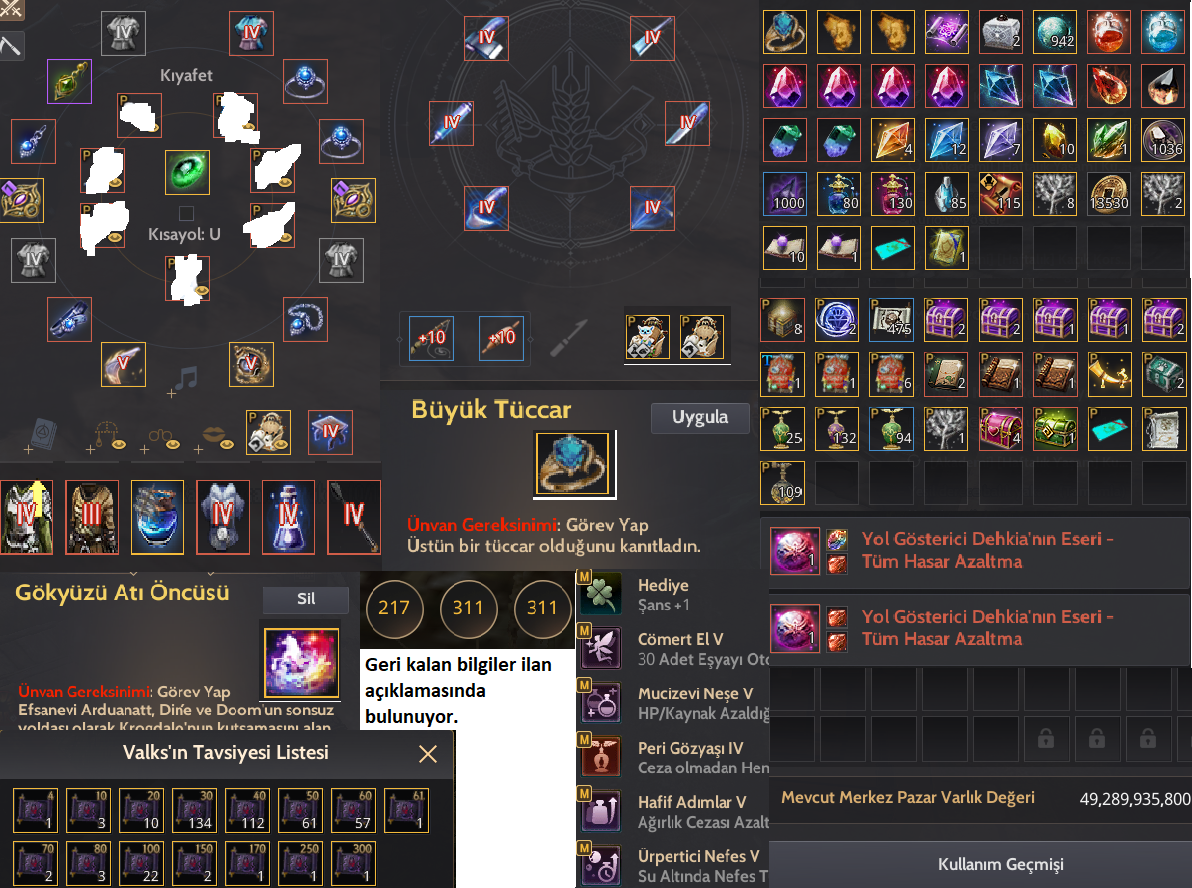 GÜNCELLENDİ 392/393 AP 2 Adet 66LVL TÜCCARLI, KROGDALOLU CLİENT HESABI