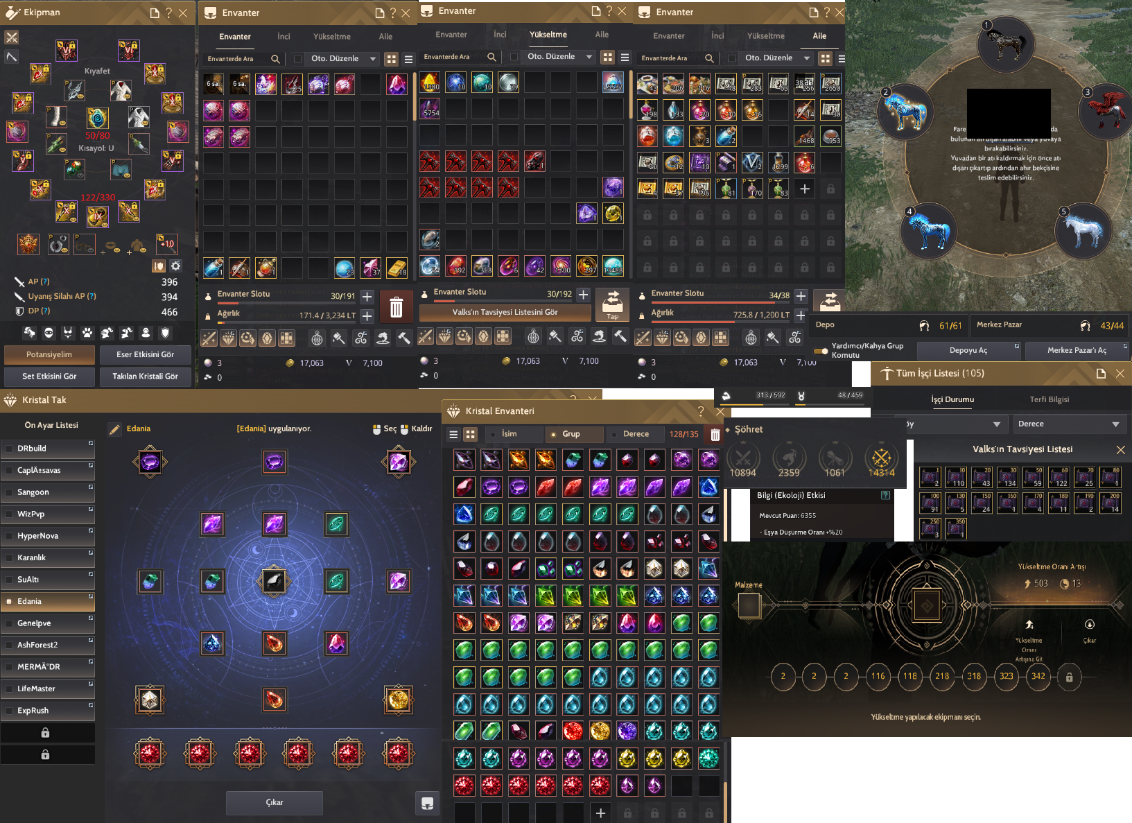 860 GS Full Dolu Hesap