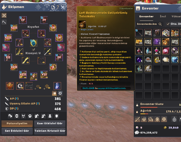 835 GS CLİENT TELESKOPLU İLK SAHİBİNDEN