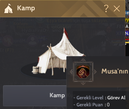 62 level 3 hükümranlı p2w çadır peri magnus musa