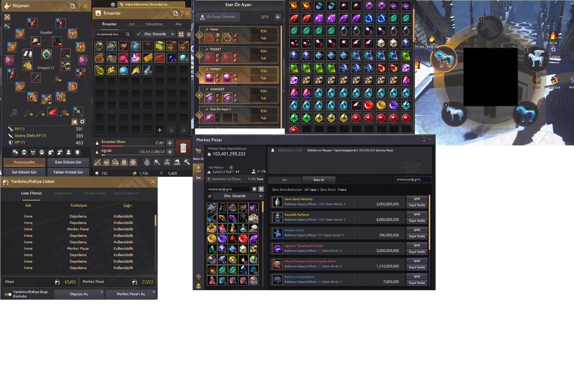 853 GS Dolu Hesap Bırakıyorum