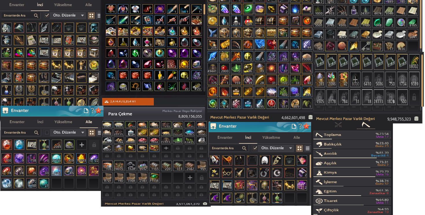 FULL P2W LIFE Shai Sorc Farm Çarı