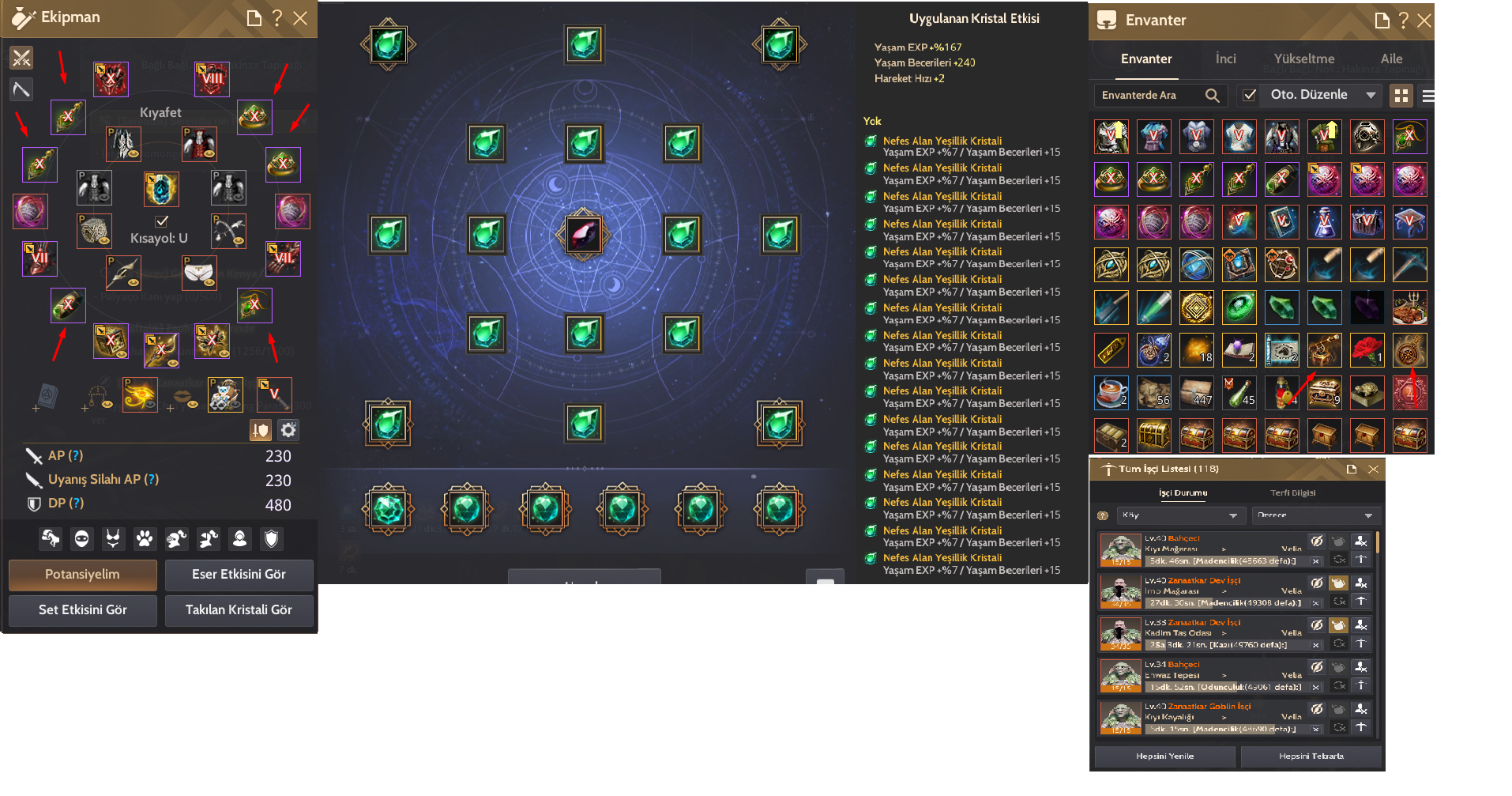 874 GS MENA FULL LİFE FULL PVP HESAP