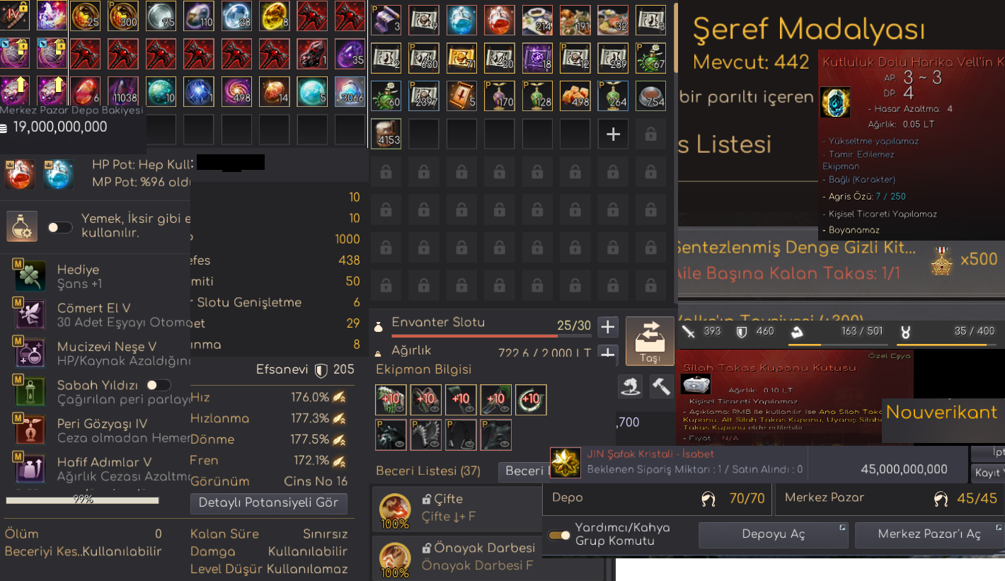 853 GS 66 LEVEL KUNO/DRAKANIA