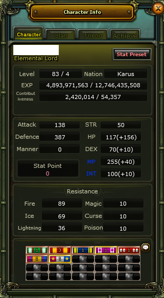 83/4 8 Quest Staff 6 Pole Staff 2.4m NP Mage !