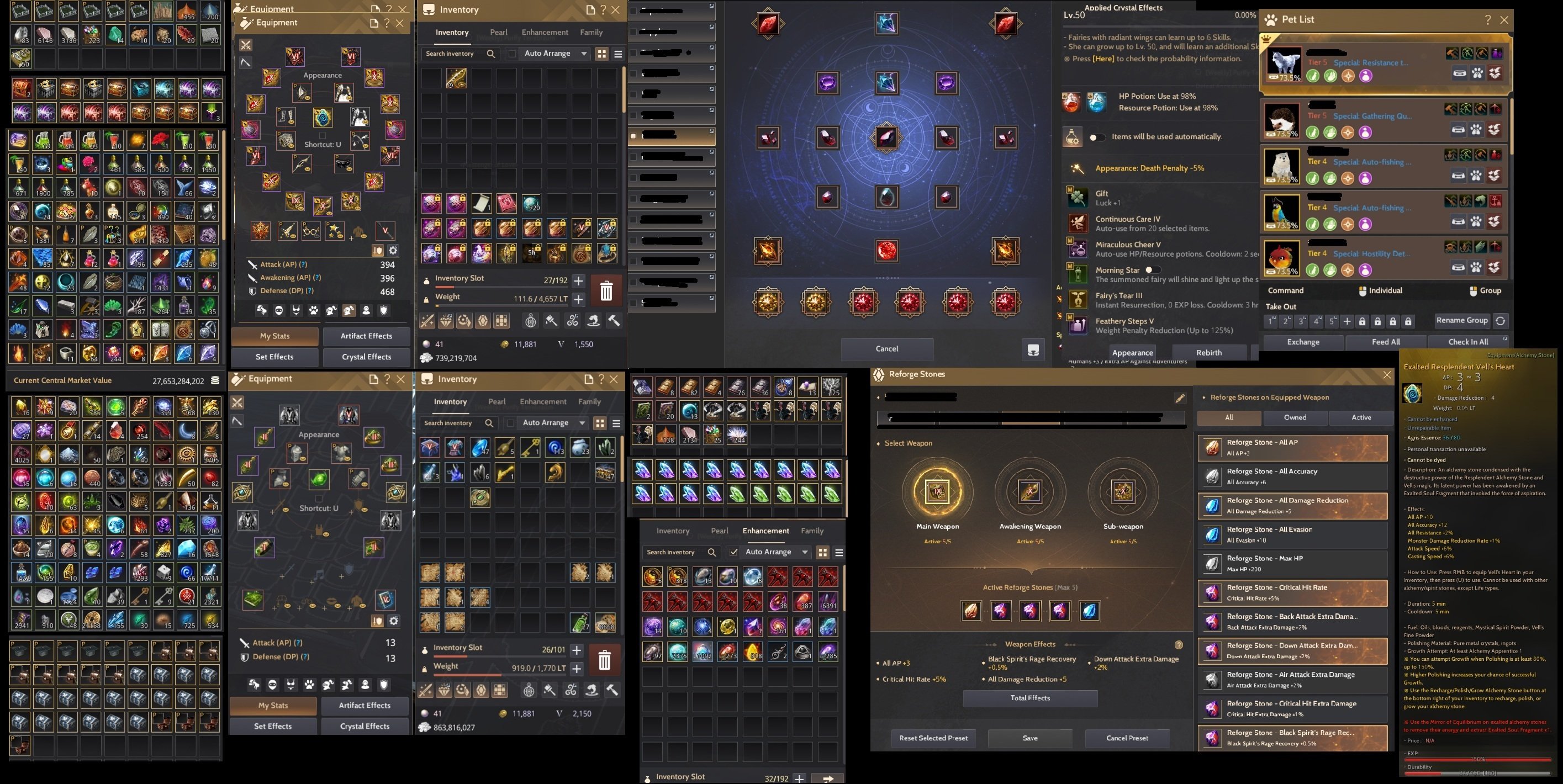 TEK SİLAH IX GERİSİ X - SET IV EDANIA ZIRH - FUL HAZINE