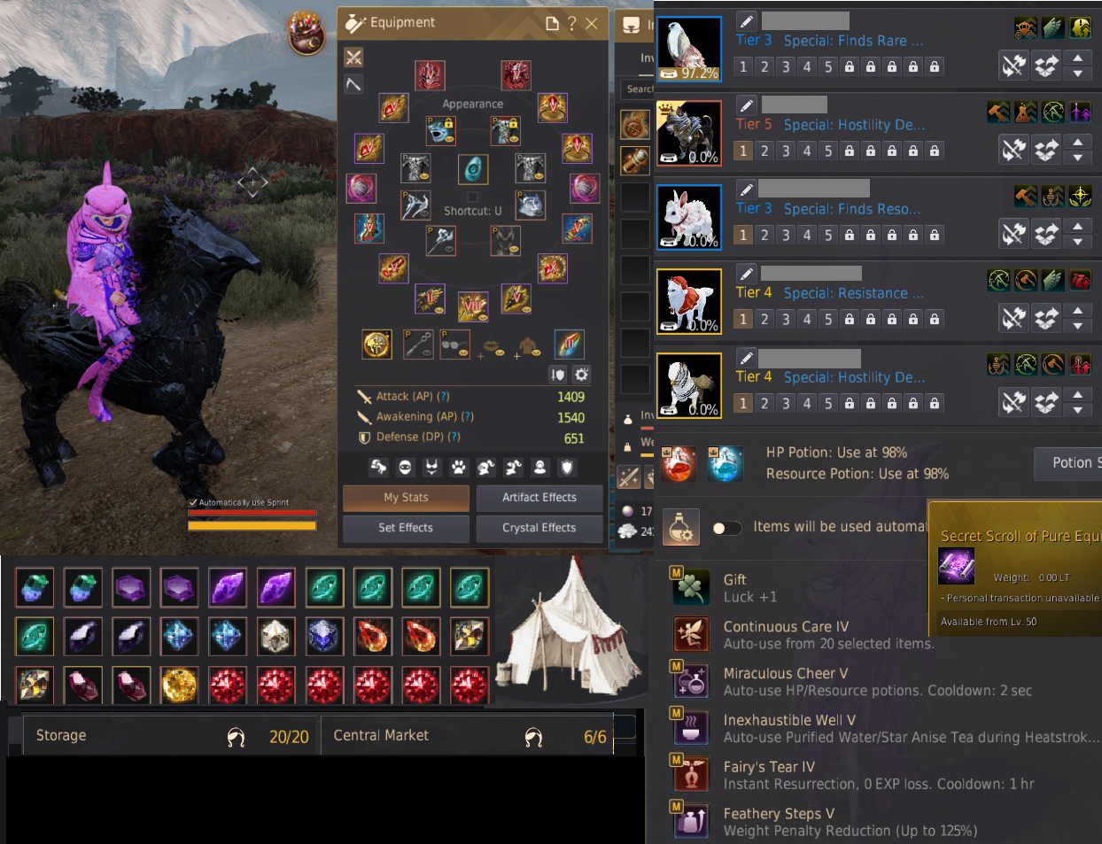 8 Silahllı Dec Kolyeli Pusulalı Hesap