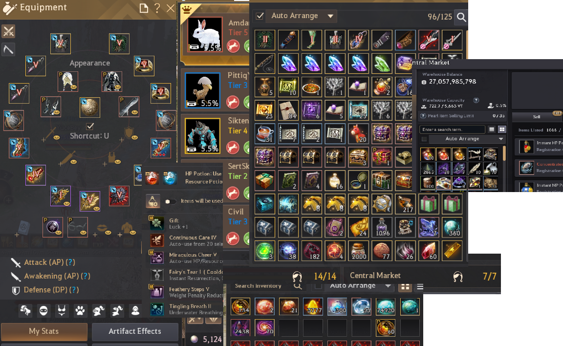 EU Full Full Gear kasmalık hesap