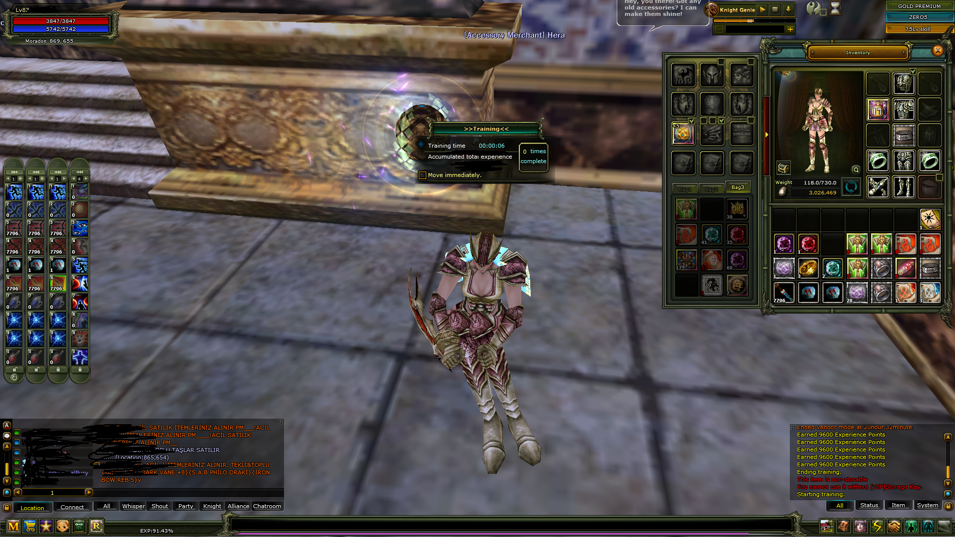 83/4 % 91.43 EXP HUMAN KIZ ROGUE-GOLD PRELİ-750 K NPLİ