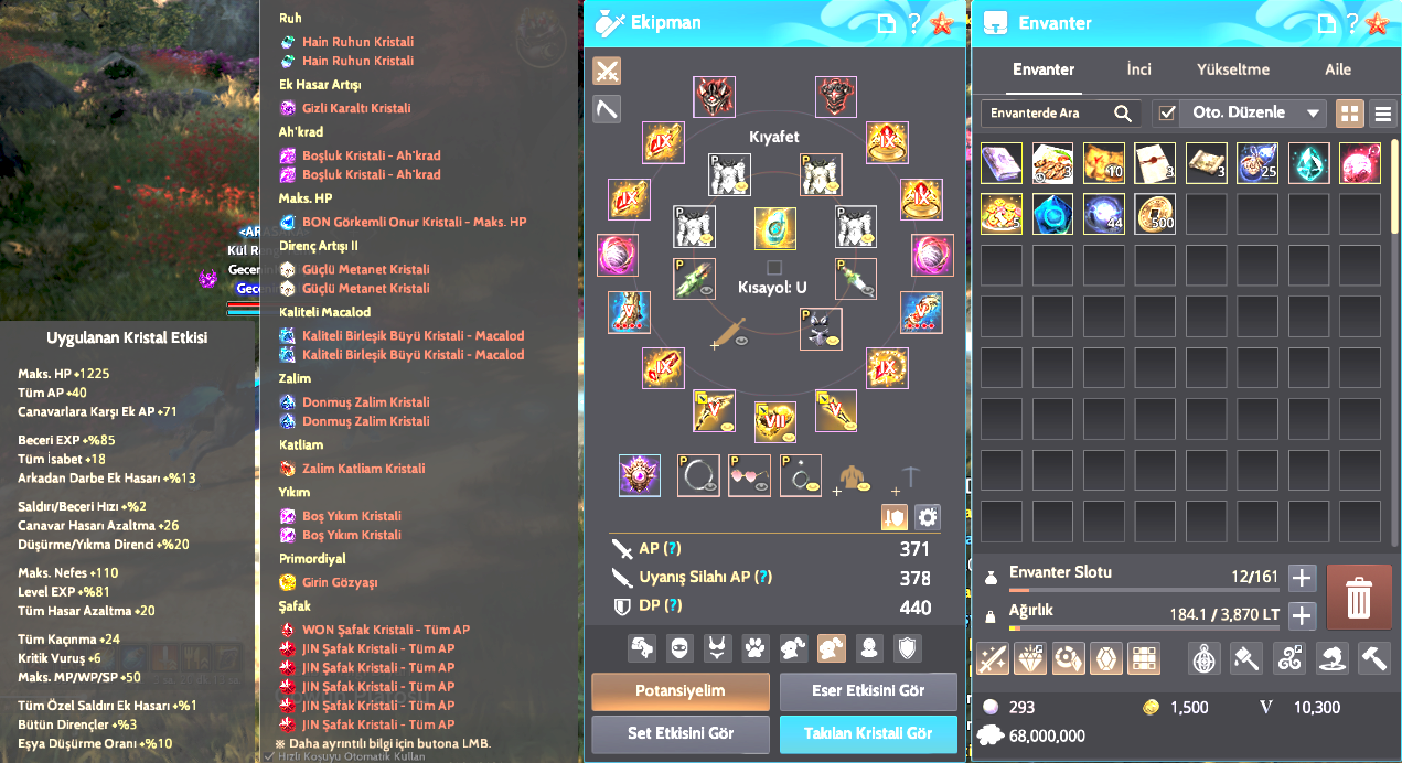 378 AP - 820 GS Full ÇAR