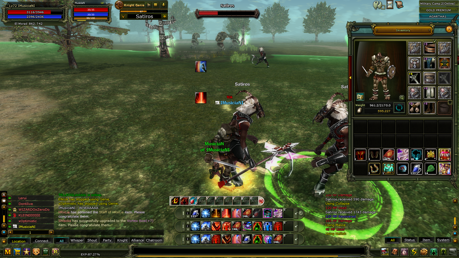 72 LEVEL İSTEĞE GÖRE İTEMLİ VEYA İTEMSİZ PRİEST HUMAN