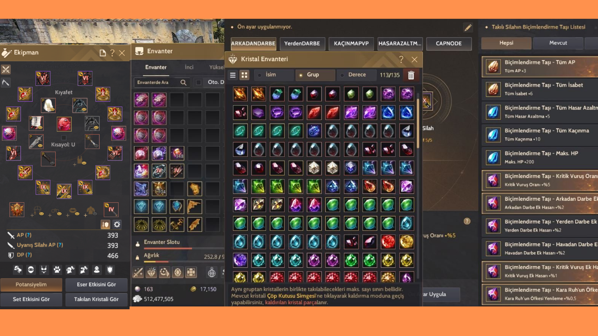 393-466 AP-AAP Voltarion Endgame Hesap