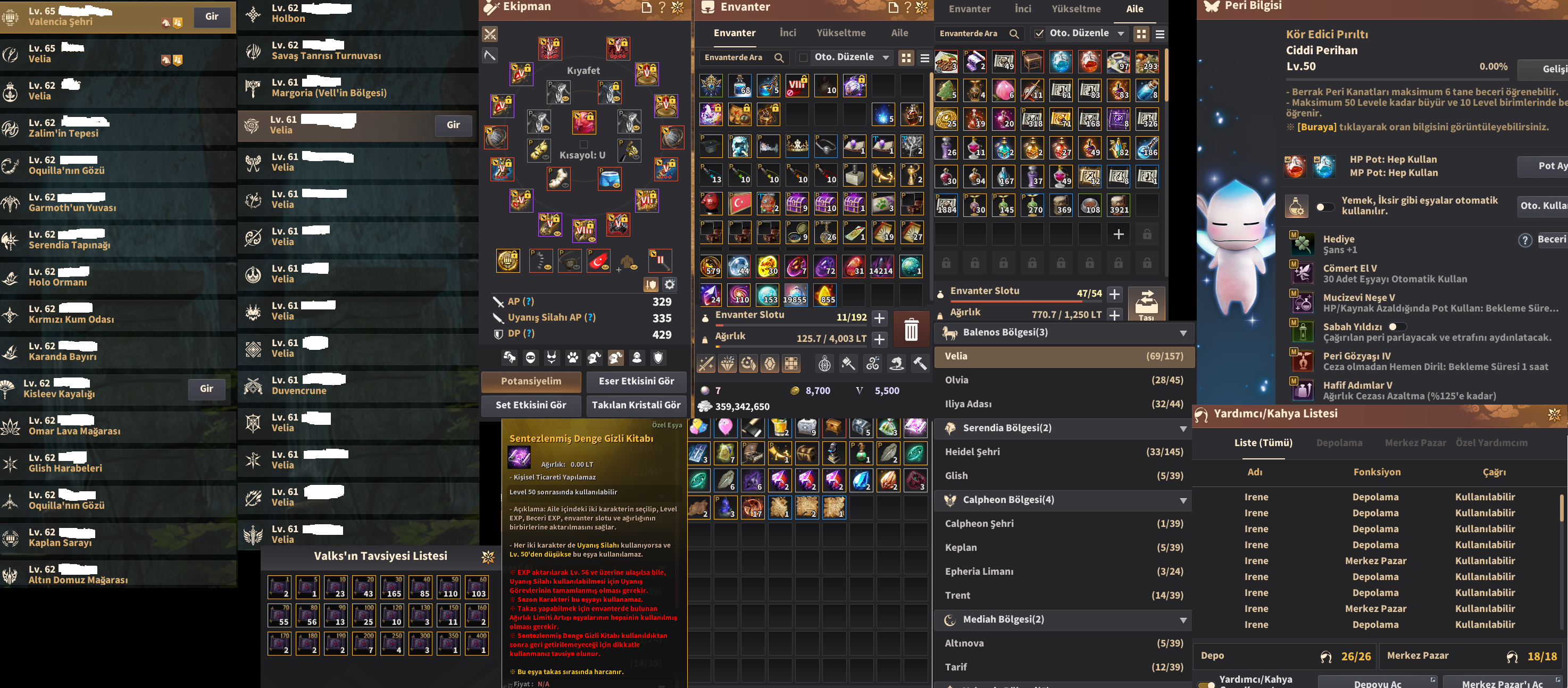 CLIENT / LVL65 / 764 GS / 3x Hazine / FULL P2W