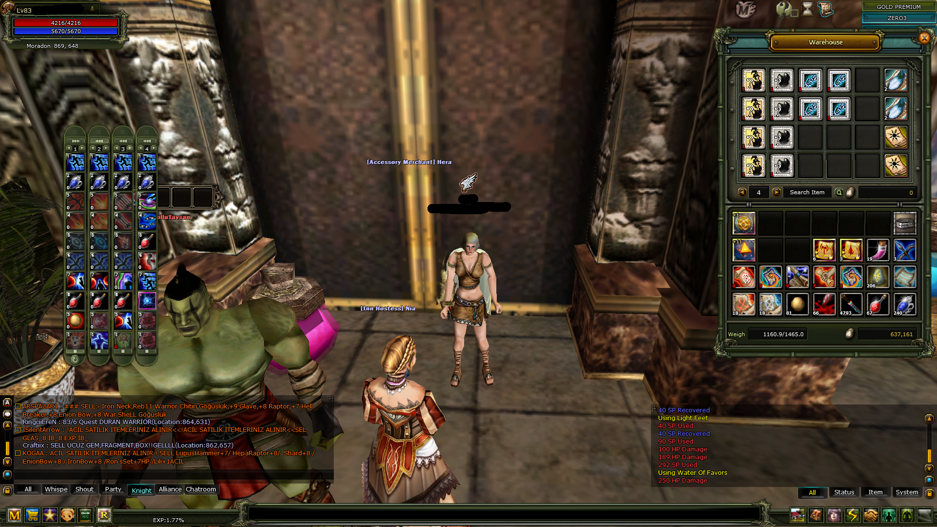 83/3 1.5M NP 11 TALISMAN ASETLER VE 90 DEF