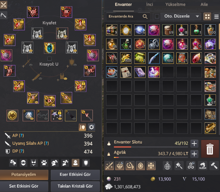 Full Gear 870 Gs Hesap